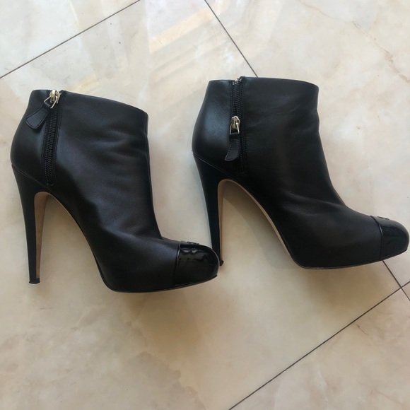 Chanel Leather Ankle Boots - Picture 15 of 16